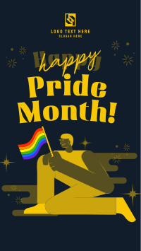 Modern Pride Month Celebration Facebook story Image Preview