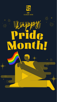 Modern Pride Month Celebration Facebook story Image Preview