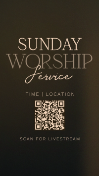 Radiant Sunday Church Service Instagram story Image Preview