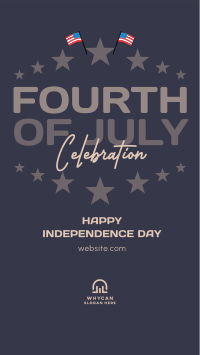 Freedom 4th Facebook Story Design