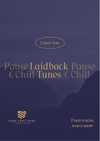 Laidback Tunes Playlist Flyer Image Preview