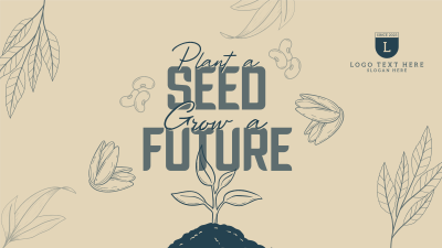 Earth Day Seed Planting Facebook event cover Image Preview