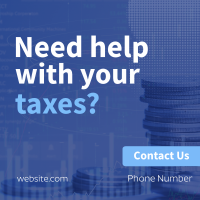 Need Tax Assistance? Instagram Post Design