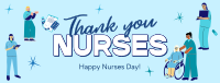 Celebrate Nurses Day Facebook cover Image Preview
