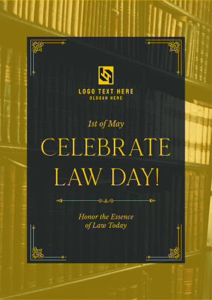 Formal Law Day Flyer Image Preview