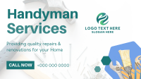 Handyman Services Facebook Event Cover Design