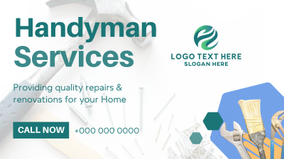 Handyman Services Facebook event cover Image Preview