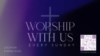 Modern Worship Facebook Event Cover Design
