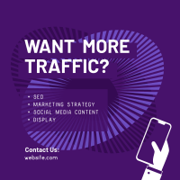 Traffic Content Instagram post Image Preview