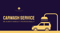 Professional Carwash Facebook Event Cover Design