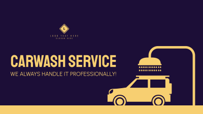 Professional Carwash Facebook event cover Image Preview