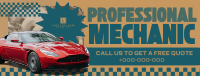 Modern Professional Mechanic Facebook Cover Preview