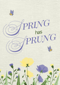 Spring Has Sprung Poster Image Preview