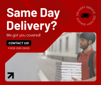 Professional Delivery Service Facebook post Image Preview