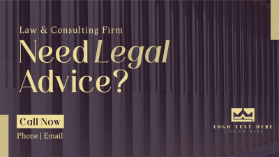 Legal Consultant Facebook event cover Image Preview