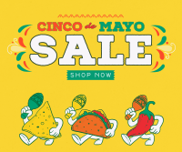 Cinco De Mayo Mascot Sale Facebook post Image Preview