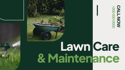 Lawn Care & Maintenance Facebook event cover Image Preview