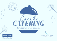 Party Catering Postcard Preview