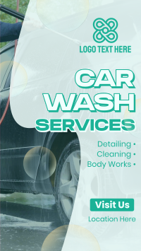 Carwash Auto Detailing Instagram reel Image Preview