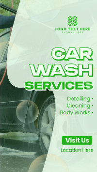 Carwash Auto Detailing Instagram Reel Design