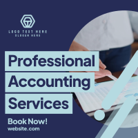 Accounting Services Available Instagram Post Design