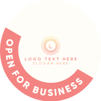 Open For Business LinkedIn Profile Picture Design