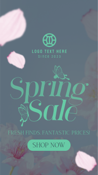 Fresh Spring Sale TikTok Video Preview