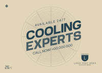 Cooling Expert Postcard Image Preview