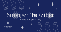 Stronger Together this Human Rights Day Facebook ad Image Preview
