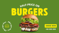 Best Deal Burgers Facebook Event Cover Design