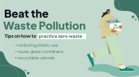 Beat Waste Pollution Facebook Event Cover Design