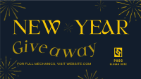 New Year Giveaway Facebook event cover Image Preview