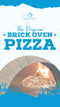 Brick Oven Pizza Instagram reel Image Preview