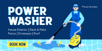 Power Washer for Rent Twitter post Image Preview