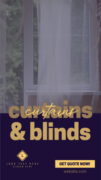 Curtains & Blinds Business YouTube short Image Preview