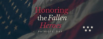 Honoring Fallen Soldiers Facebook cover Image Preview