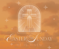 Holy Easter Facebook Post Design