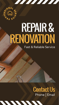 Repair & Renovation TikTok video Image Preview