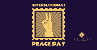 Peace Day Stamp Facebook ad Image Preview
