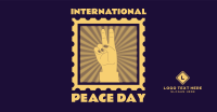Peace Day Stamp Facebook Ad Preview