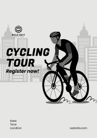 City Cycling Tour Poster Image Preview