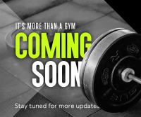 Stay Tuned Fitness Gym Teaser Facebook Post Design