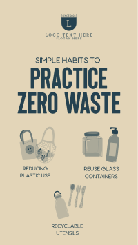 Simple Habits to Zero Waste Instagram Story Design