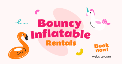 Bouncy Inflatables Facebook ad Image Preview