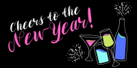 Cheers to New Year! Twitter post Image Preview