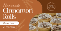 Homemade Cinnamon Rolls Facebook ad Image Preview