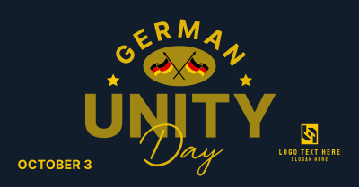 It's German Unity Day Facebook ad Image Preview
