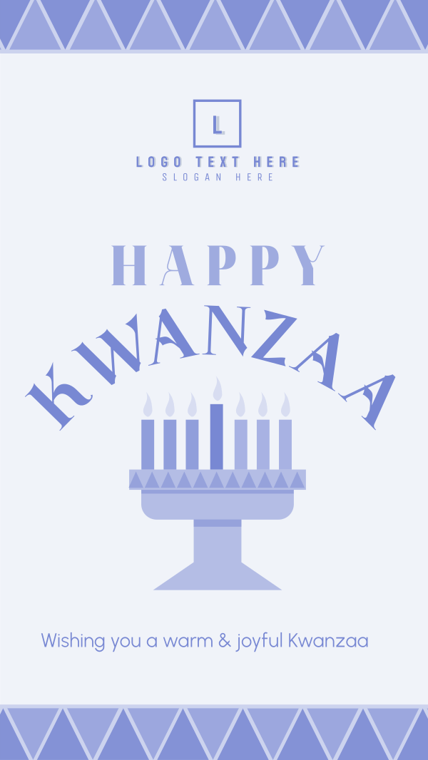Happy Kwanzaa Instagram Story Design Image Preview