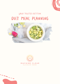 Diet Meal Planning Flyer Design
