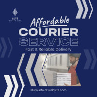 Courier Shipping Service Instagram post Image Preview